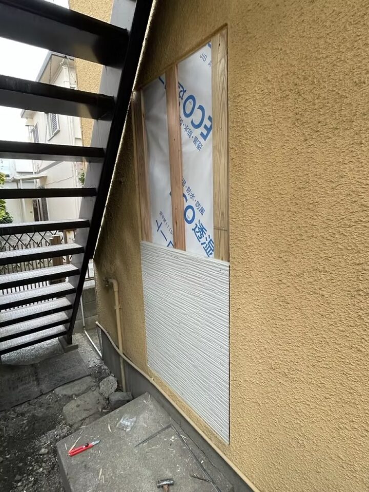 サイディング施工